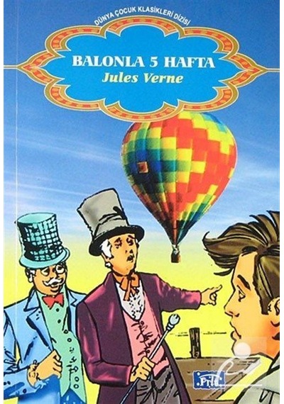 Mercankitap Balonla 5 Hafta / Dünya Çocuk Klasikleri / Jules Verne