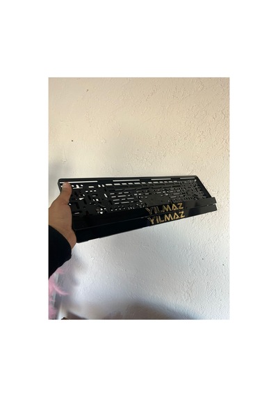 Araba Plakalık Gold 2 Adet Gold - 664926093