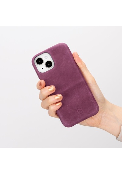 Bouletta Apple Uyumlu iPhone 15 Deri Arka Kapak F360 Cz7