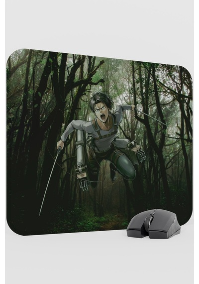 Levi Ackerman Anime V2 - 48x40 Xl Gaming Kauçuk Kaymaz Taban Mouse Pad Fare Altlığı