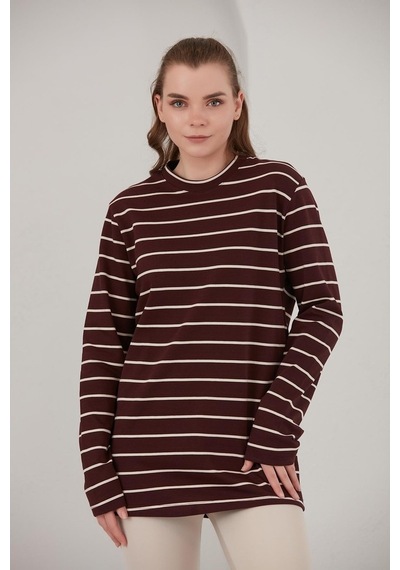 Alexander Gardi Alexandergardı Çizgili Sweatshirt (E22-73201)