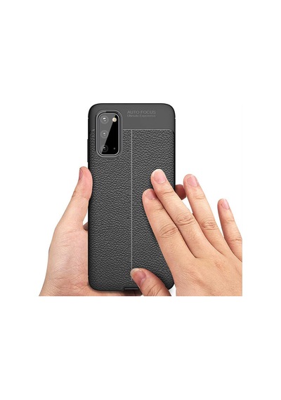 Samsung Uyumlu Galaxy S20 Kilif Deri Tarzi Niss Silikon Case 415771033