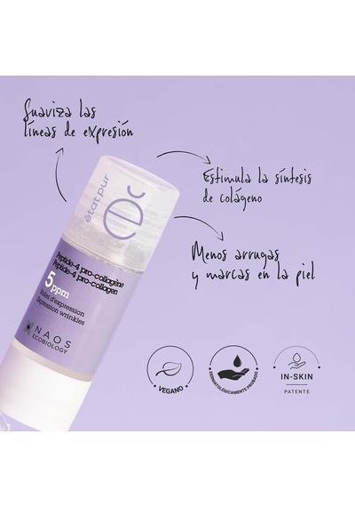 Etat Pur Pure Active Peptit-4 Pro Kolajen Mimik Çizgisi Karşıtı Saf Cilt Serumu 15 Ml