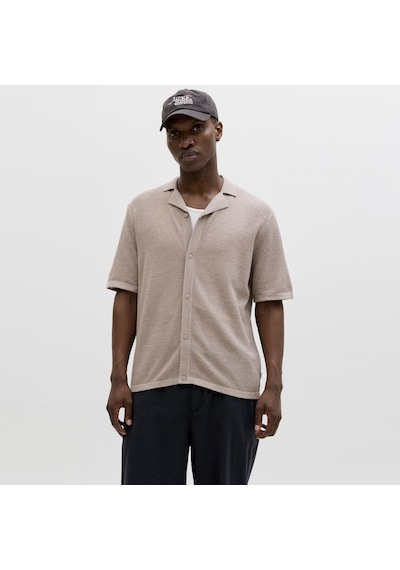 Jack & Jones Erkek Resort Yaka Triko Gömlek - Chris - 12288537 String