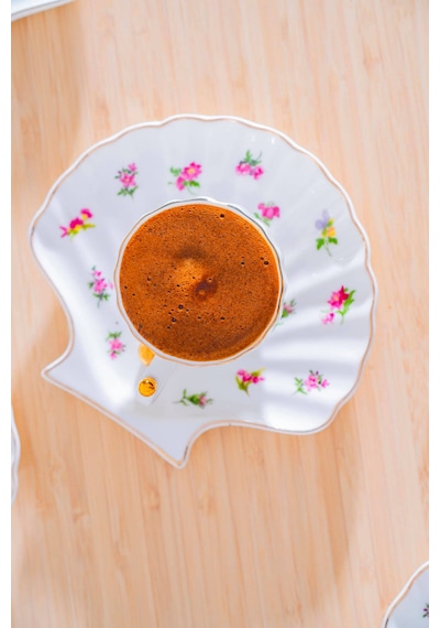 Ladurée 6 Kişilik Kahve Fincan Takımı - 75 Ml Çok Renkli