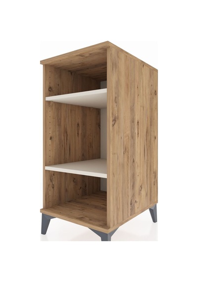 Kronos Komodin 2 Raflı 44x59x96 Çam-aytaşı Atlas Çam