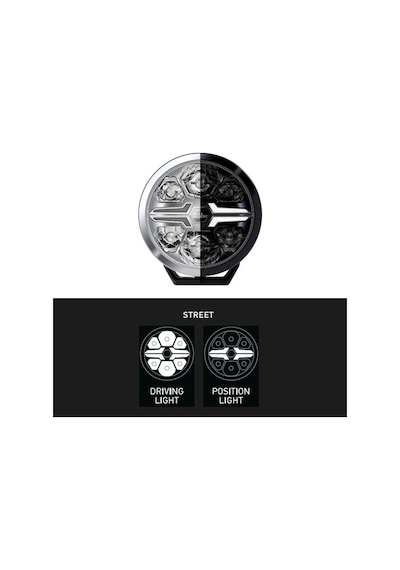 Hella Off-road Valuefit Blade Led Uzun Far Krom 17w 9" Beyaz Isik 1fj357199-001