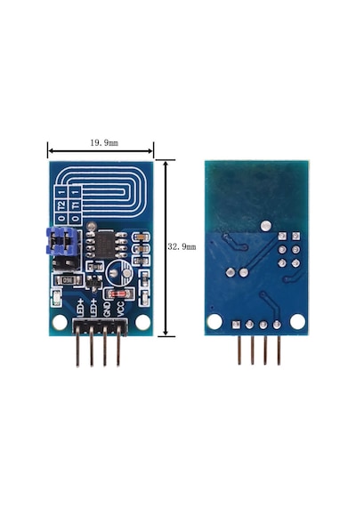 5V 0.5A Kapasitif Dokunmatik Led Dimmer PWM Parlaklık Kontrol Ana