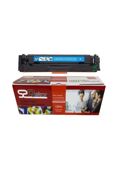 Qstar Hp M479dw Uyumlu Toner Çipsiz Toner 415a Mavi Cf415a