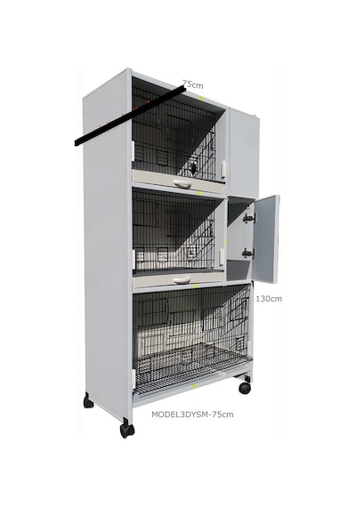 İstanbul Kafes Model 3Ys Pvc Kuş Dolabı