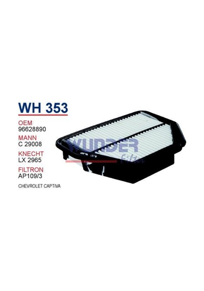 Wunder Wh353 Hava Filtresi - Chevrolet Captiva 540128250