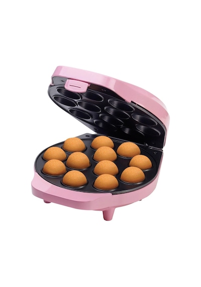 Bestron Kek Pop Makinesi,12'li Pişirme Kapasiteli, Yapışmaz Kaplama, 700w Mutfak Ekipmanları Pembe 189436730
