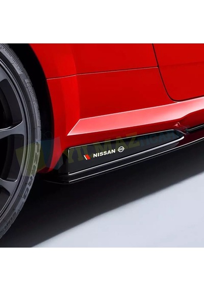 Nissan Logo Kapı Kolu Jant Ayna Oto Sticker Yapıştırma Etiket 4Ad 13 Cm