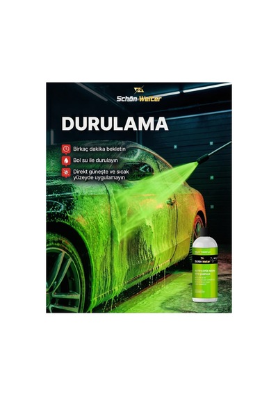 Araç Oto Aktif Köpük Neon Oto Şampuan 500ml Butterfly