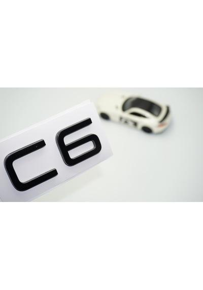 Dk Tuning Citroen C6 2022+ Bagaj Siyah Yazı Logo Amblem