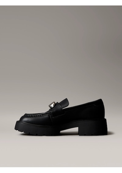 Calvin Klein Kadın Loafer Ayakkabı Yw0yw01912beh Siyah
