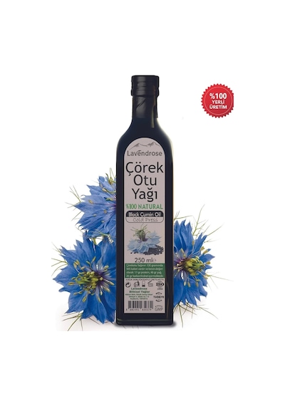 Lavendrose Çörekotu Yağı 250 ML