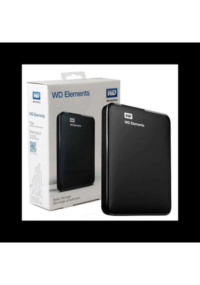Wd Wdbu6y0020bbk-wesn, Elements, 2tb, 2.5&amp Quot , Usb3.0, Taşınabilir, Harici Hdd, Siyah Türkiye