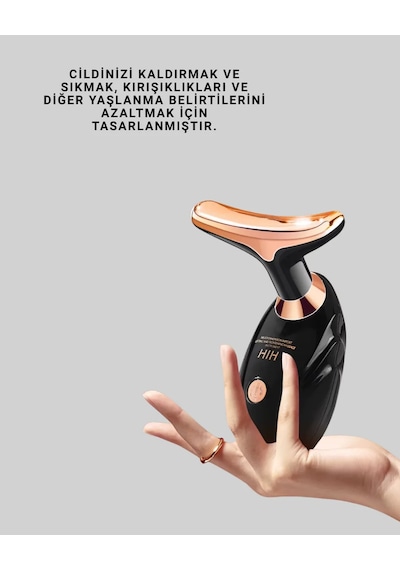 Cilt Bakımına Özel Masaj Aleti Kompakt, Taşınabilir Ve Sessiz Kullanım Diğer