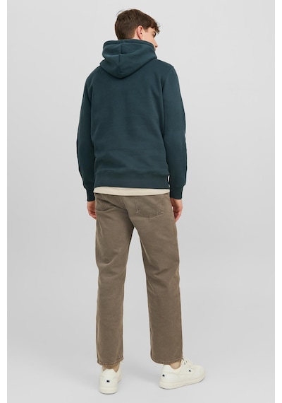 Jack & Jones Jack&jones Kapüşonlu Standart Kalıp Yeşil Erkek Sweatshirt 12242197 001
