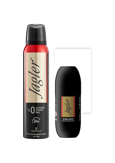 Jagler Classic Erkek Sprey Deodorant 150 ML + Roll-On Deodorant 50 ML