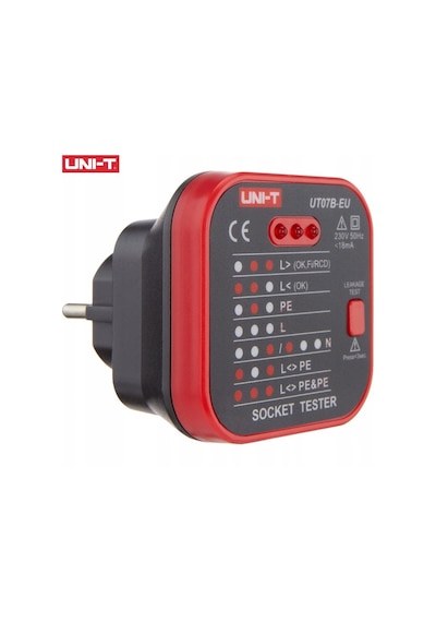 Uni-T Ut07B Eu Priz Test Cihazı