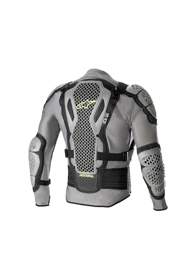 Alpinestars Bionic Action V2 Body Armour Tam Gövde Koruma Gri Sarı