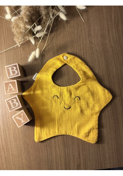 Venedy S Happy Star Mama Önlüğü Hardal