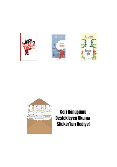 Demir Ökçe + Uçurum İnsanları + Güneşin Oğlu + Okuma Sticker'ları