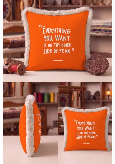 Yazılı Motivasyon Saçaklı Yastık Kılıfı - Minimal Slogan Bohem Turuncu Krem Püsküllü Kırlent Kılıfı Yalın Kanyon Lime Yazılı Motivasyon Saçaklı Yastık Kılıfı - Minimal Slogan Bohem Turuncu Krem Püsküllü Kırlent Kılıfı Yalın Kanyon Lime