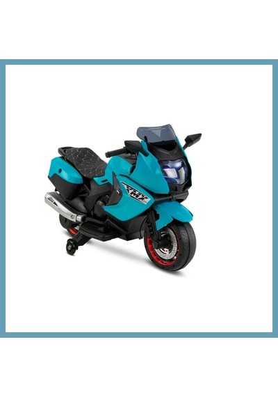 Babyhope 438a Xmx-316 Ledli Akülü Motor 12 Volt Turkuaz Renk: Turkuaz Mbt06
