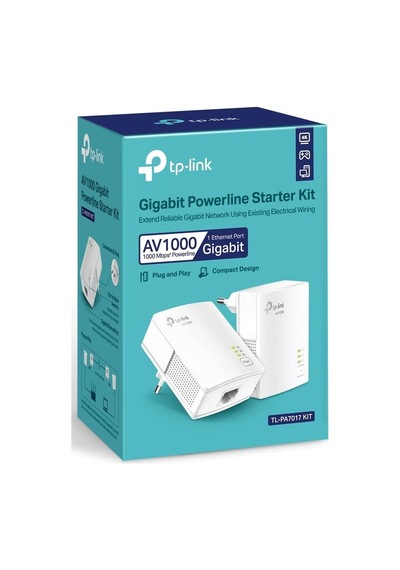 Lexroo Tl-pa7017 Kıt, Av1000 Gigabit Powerline Başlangıç Kiti