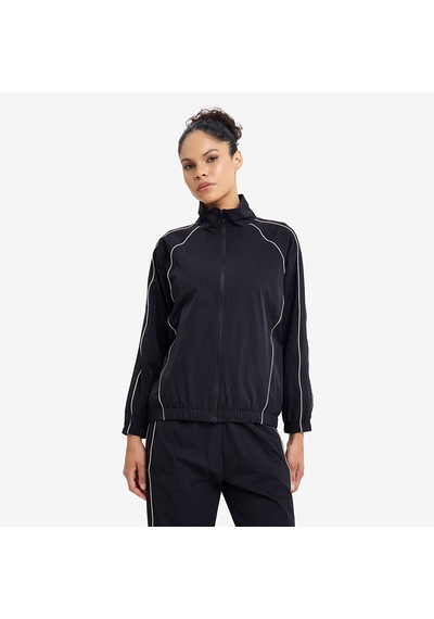 Lescon Siyah Kadın Fermuarlı Sweatshirt 26n-2128