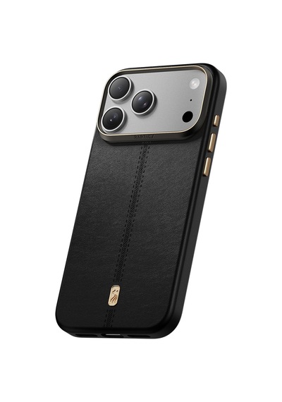 Apple iPhone 18 Pro Max Uyumlu Kılıf M-safe Şarj Özellikli Raptic Urban Nav Serisi Kapak Siyah