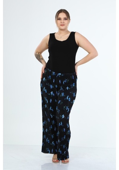 Myline Astarlı Plise Pantolon (532246862)