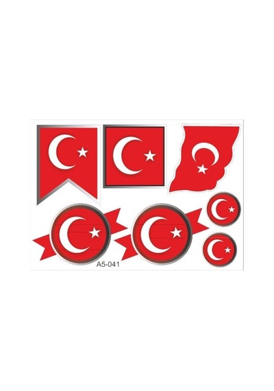 A5 Sticker 053 Tek Paket Çoklu Sticker Standart