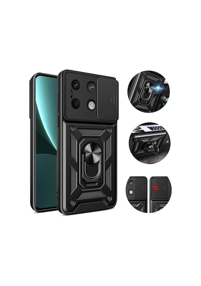 Xiaomi Redmi Note 13 Pro 5g Kılıf Darkman Tank Siyah