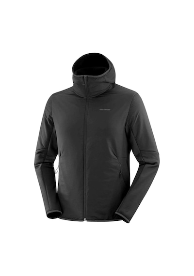 Salomon C22969 Outlıne Hybrıd Warm Hd Primaloft Thermoplume Yalıtımı Erkek Montu - Siyah Siyah