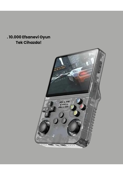 Zenvia Çift Joystickli Retro Oyun Konsolu 2500mah Bataryalı Znv2026
