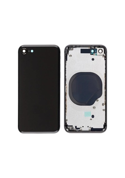 Iphone 8 Boş Kasa Kapak 8g Siyah Uyumlu