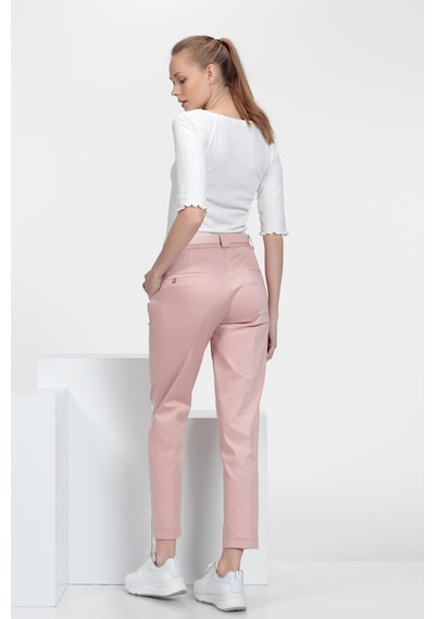 Cigarette Fit Pantolon Gülkurusu