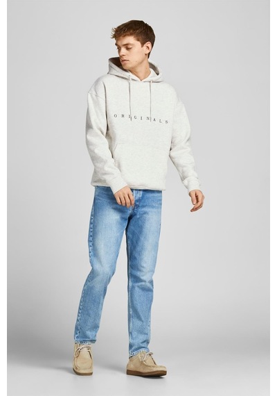 Jack & Jones Erkek Copenhagen Kapüşonlu Sweatshirt Relaxed Fıt Hoodie - 12176864 001