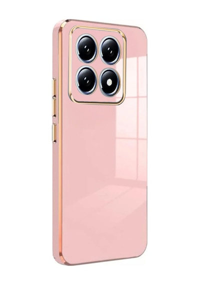 Xiaomi Mi 14t Pro Uyumlu Volet Silikon - Pembe