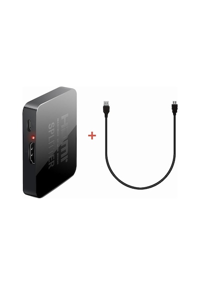 Gplus 4Khd102M 4K Ultra Hd 2160P 1 Giriş 2 Çıkış Mini Splitter