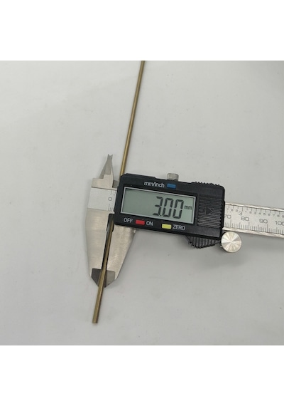 3 Mm Pirinç Çubuk Içi Dolu Yuvarlak Mil Saf 437194836