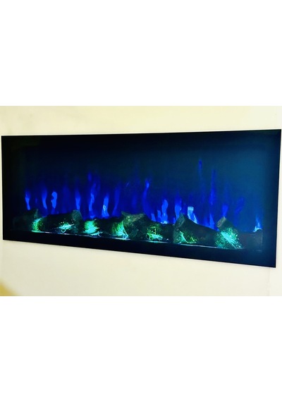14 Efekt Dekoratif Şömine Bluetoooth+kumanda+çıtırtı 100x25x16 Cm