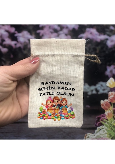Bayram Harçlık Kesesi - 5 Adet Büyük Boy 0029 1-12 Yaş