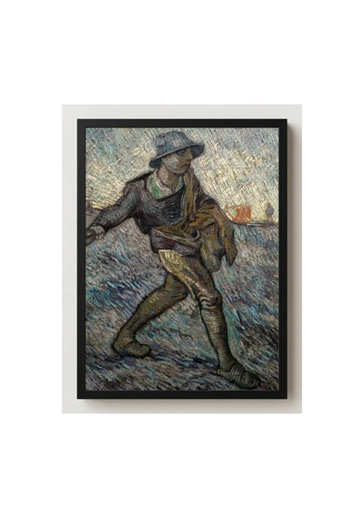 Van Gogh Van Gogh Tohum Eken Adam Millet Uyarlaması Çerçevesiz Poster 21x30 Cm A4 Tablo Van Gogh