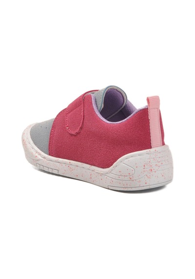 United Colors of Benetton Fuşya Cırtlı Hafif Esnek Bebek Ayakkabı Bn-32110 B