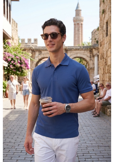Buratti Erkek Polo T Shirt 5904049 Lacivert